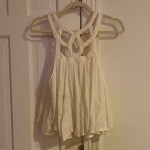 Free People white top